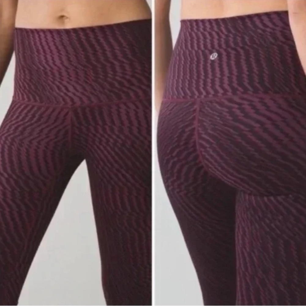 Lululemon Wunder Under Crop (Hi-Rise) *Full-On Luon 6 - Picture 1 of 5